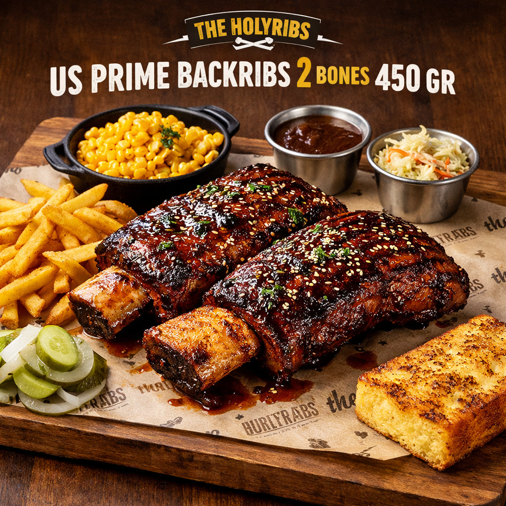 US Prime Backribs 2 Bones 450gr